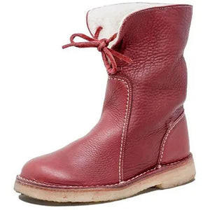 【Best Price】Casual Cotton Winter Low Heel Boots AD188 adawholesale