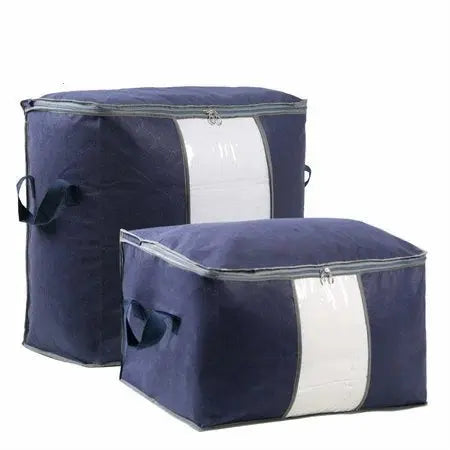 Can be non-woven quilt storage bag wardrobe storage large portable clothing storage bag moving storage bag adawholesale