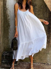 Load image into Gallery viewer, Casual Cotton Dresses AD878 mysite
