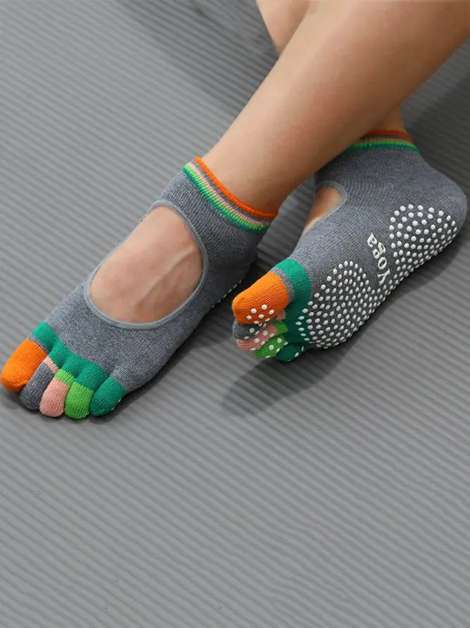 Cotton Casual Yoga Toe Socks adawholesale