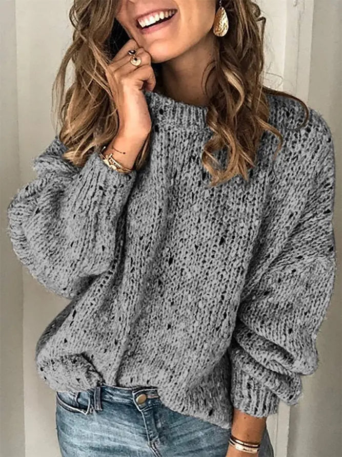 Cotton Long Sleeve Vintage Sweater AD493 adawholesale