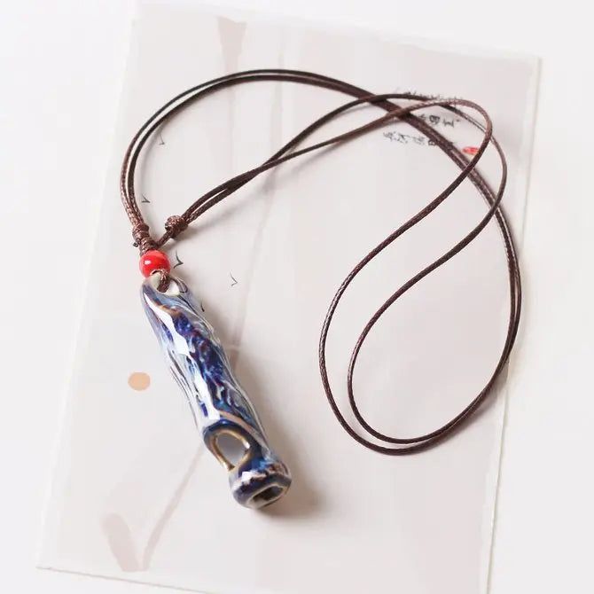 Fashion Ceramic Whistle Necklace adawholesale