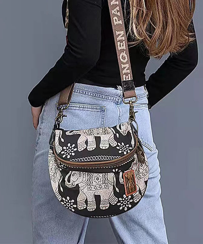 Leisure And Versatile Solid Durable Printed Satchel Bag Handbag Ada Fashion
