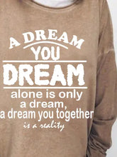 Load image into Gallery viewer, Long Sleeve Cotton Letter Shift Shirts &amp; Tops mysite
