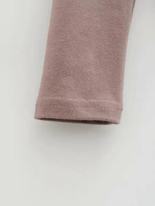 New Solid Long Sleeve Pullover Tee adawholesale