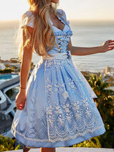 Load image into Gallery viewer, Sweet Oktoberfest Dirndl Lace Dresses Cosplay Costume AD131 mysite
