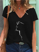 Load image into Gallery viewer, V Neck Boho Shirts &amp; Tops mysite
