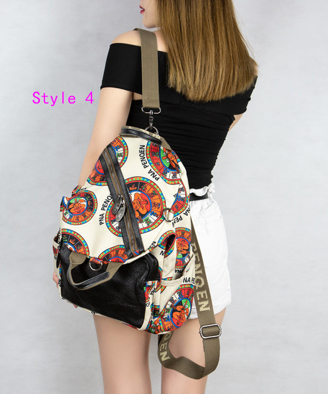 Versatile Large Capacity Fashion Printed One Shoulder Crossbody Bag Ada Fashion