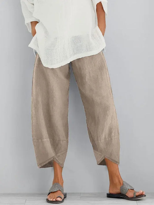 Women Cotton Pants Spring Summer Casual Pants AD410 Ada Fashion