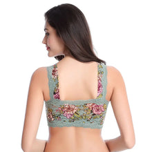 Load image into Gallery viewer, Women&#39;s Sexy Floral Printing Breathable Wireless Vest Bra adawholesale
