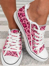 Load image into Gallery viewer, Lightweight Pink Leopard Canvas Shoes CN48
