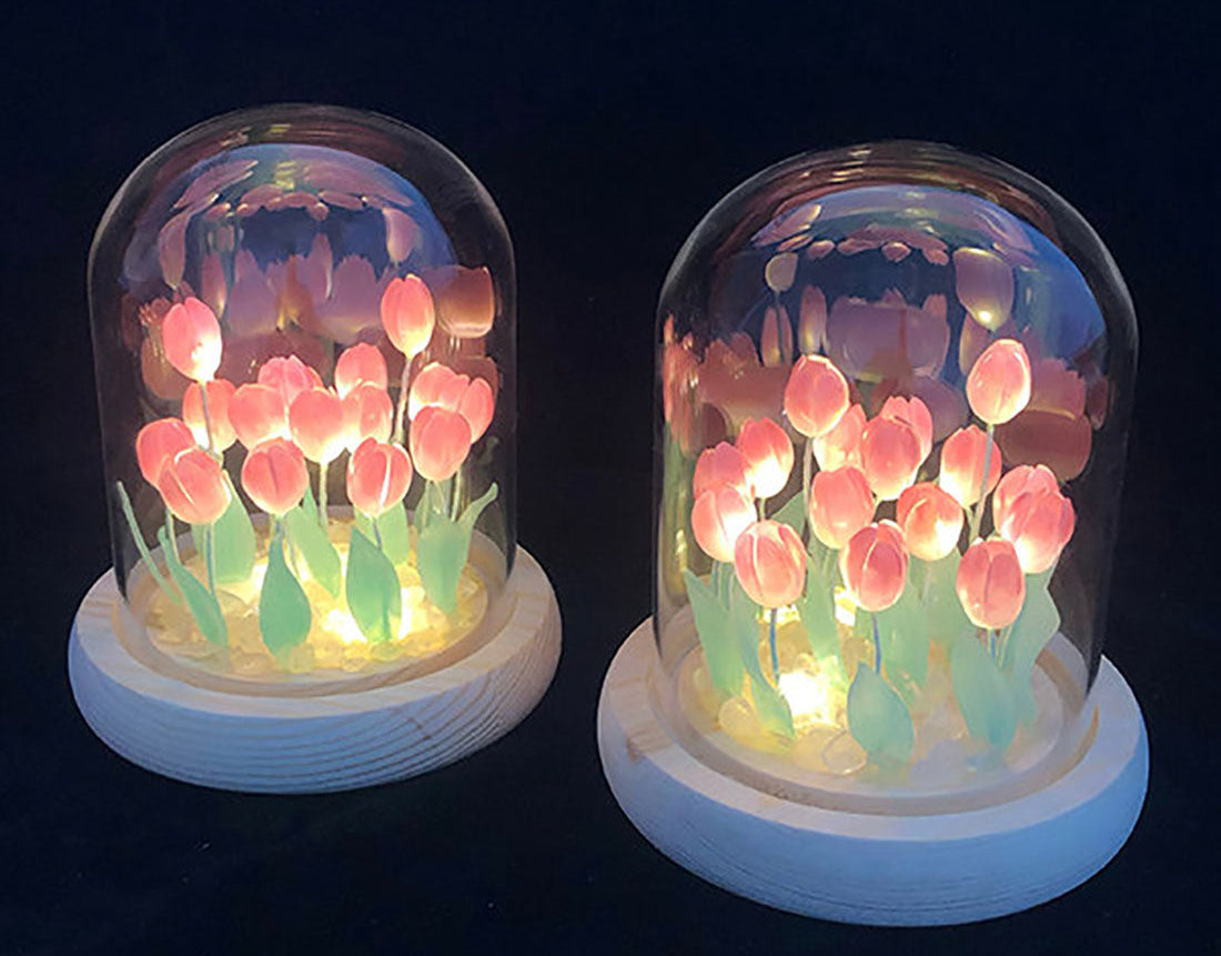 Romantic Tulip Night Light-Decorative Light LIN72 Wonderland Case