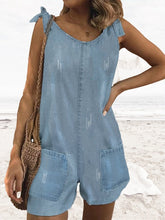 Load image into Gallery viewer, Vacation Denim Solid Jumpsuit &amp; Romper CM99
