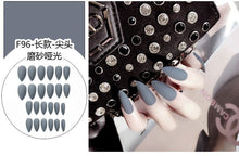 Load image into Gallery viewer, Matte Pointed Faux Nail Tips Ada2022
