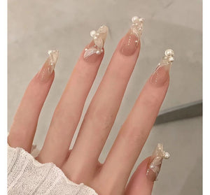 Embellished Faux Nail Tips ZS1047