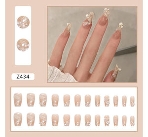 Embellished Faux Nail Tips ZS1047