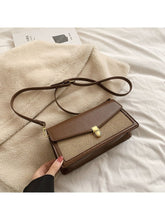 Load image into Gallery viewer, Simple Casual PU Contrast Color Women&#39;s Shoulder Bags OT25
