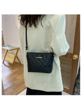 Load image into Gallery viewer, Casual PU Rhombus Lattice Shopping Shoulder Bags OT72
