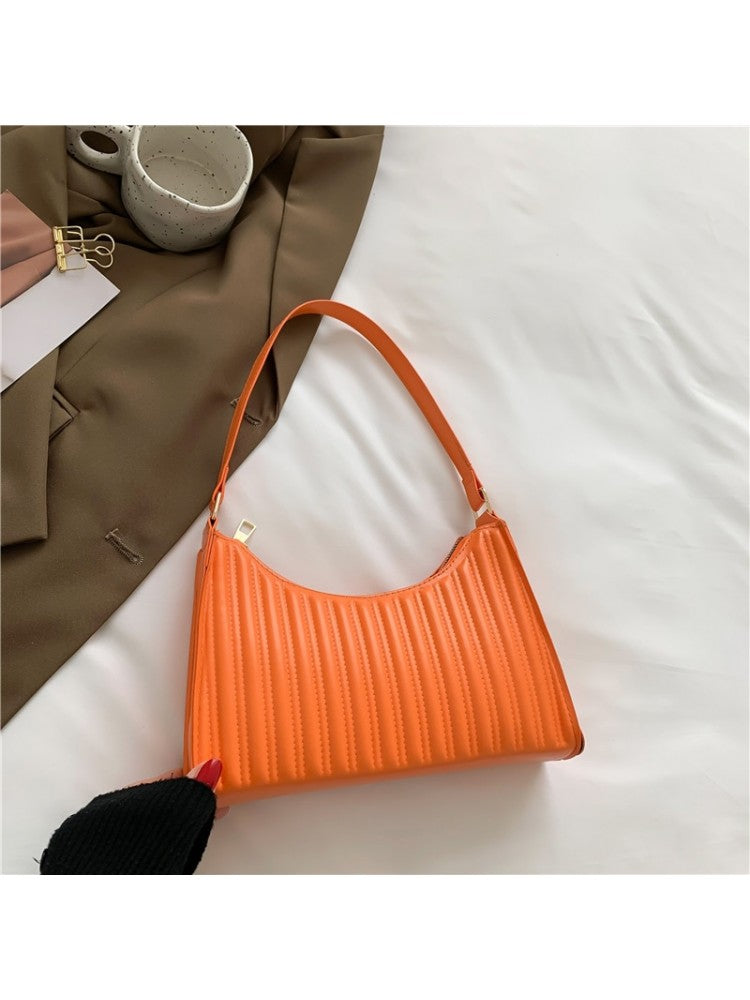 Simple Casual Pure Color PU Women's Handbags OT136
