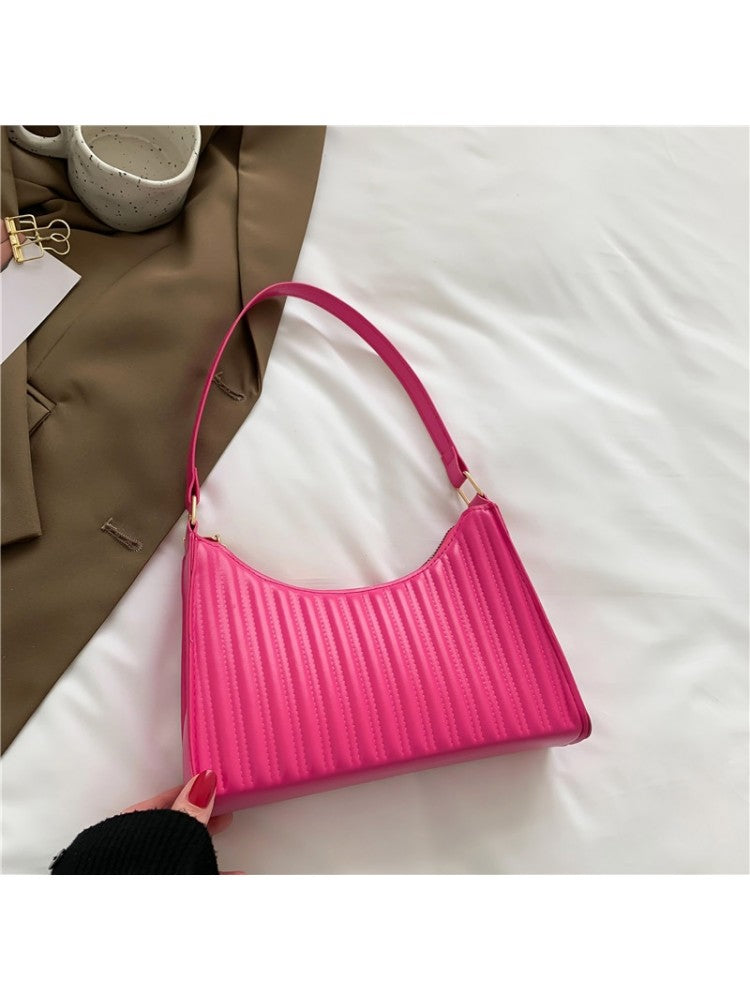 Simple Casual Pure Color PU Women's Handbags OT136