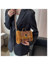 Load image into Gallery viewer, Plush Patchwork Cross-body Shoulder Bags OT169

