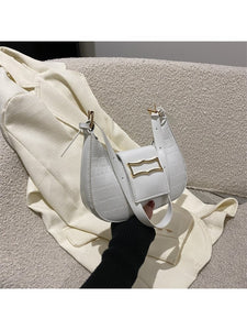 PU Pure Color Casual Simple Shoulder Bags OT202