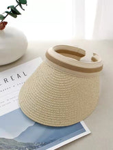 Load image into Gallery viewer, Casual Straw Empty Top Outdoor Beach Hat QAP8
